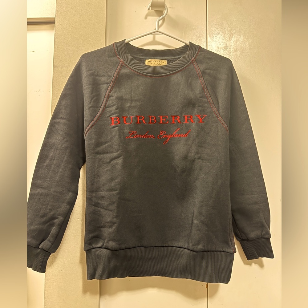 Burberry sweater Fits XS -S, Black in color